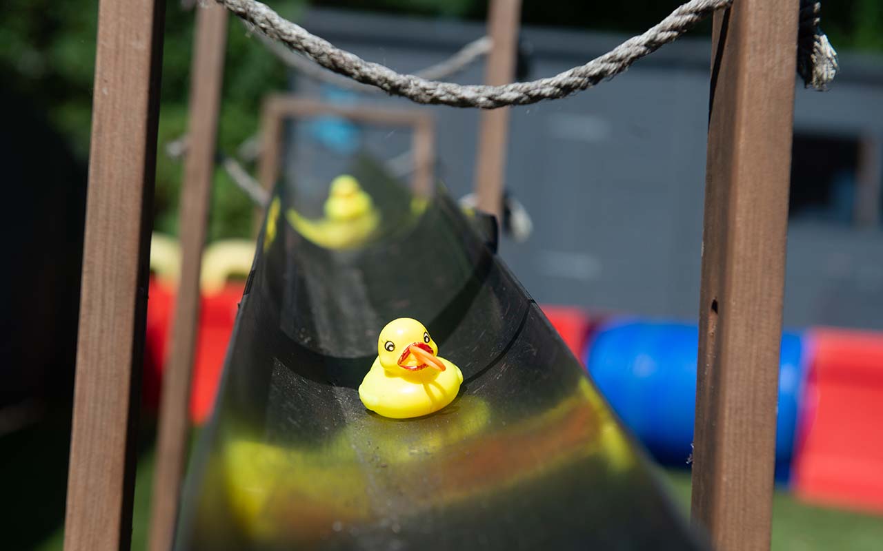 Fledglings Pre-School duck slide