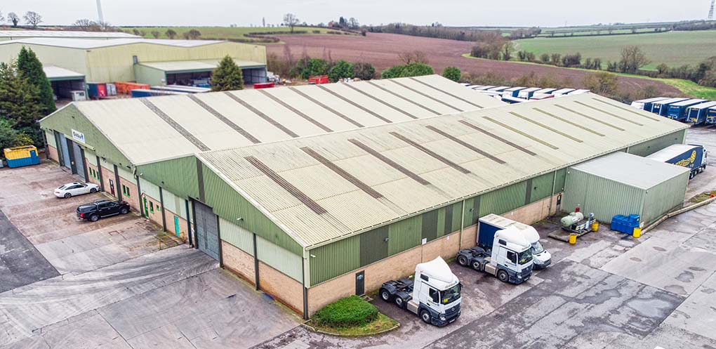 Griffins logistics distribusion centre in Tuxford